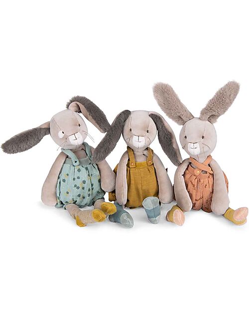 Moulin Roty Rabbit Soft Toy - Ocher - 38 cm Puppets