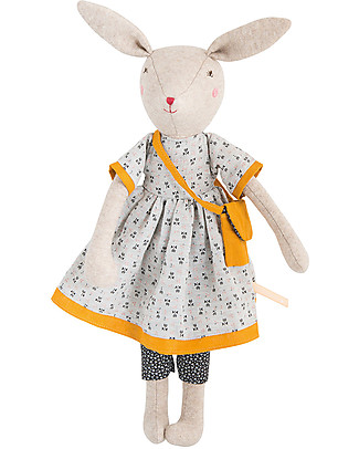 Moulin Roty Rosa Mommy Rabbit, La Famille Mirabelle - 40 cm Soft Toys