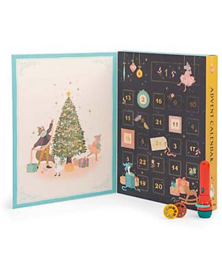 Moulin Roty School of Dance Advent Calendar - Story Projector Lamp with 23 Discs Advent Calendars