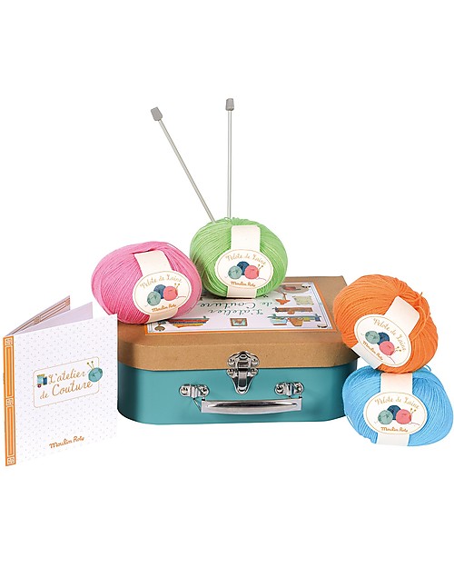 Moulin Roty Sewing Kit - Jouets d'hier - Complete of Everything Art & Craft Kits
