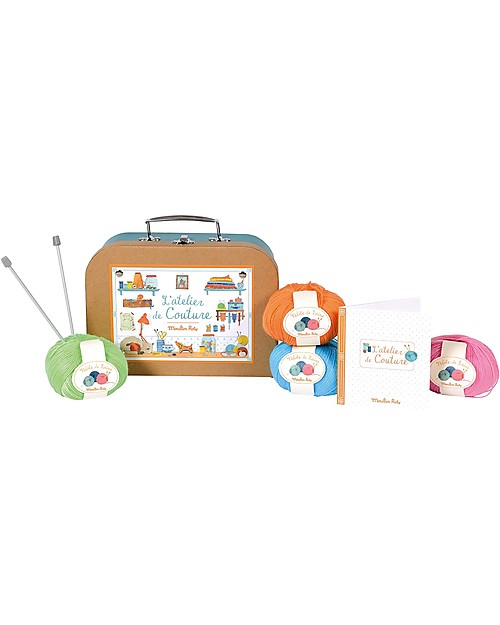 Moulin Roty Sewing Kit - Jouets d'hier - Complete of Everything Art & Craft Kits