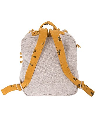 Moulin Roty Soft Backpack Paprika Lion - Sous mon Baobab - 3+ years Kindergarten Backpacks