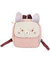 Moulin Roty Soft Mouse Backpack - Pink - from 3 Years Kindergarten Backpacks