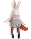 Moulin Roty Soft Toy Bunny - Beige - 44 cm Puppets