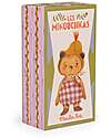 Moulin Roty Soft Toy Emile Bear - Les Minouchkas - 23 cm - Cotton Puppets