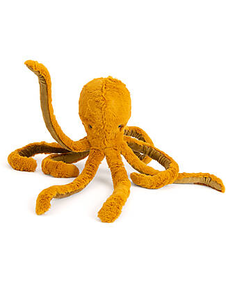 Moulin Roty Soft Toy Little Octopus - Orange - 45 cm Soft Toys