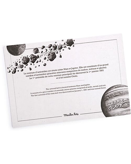 Moulin Roty Space Discovery Box - Le Jardin du Moulin - Italian / English - 75 Accessories STEM toys