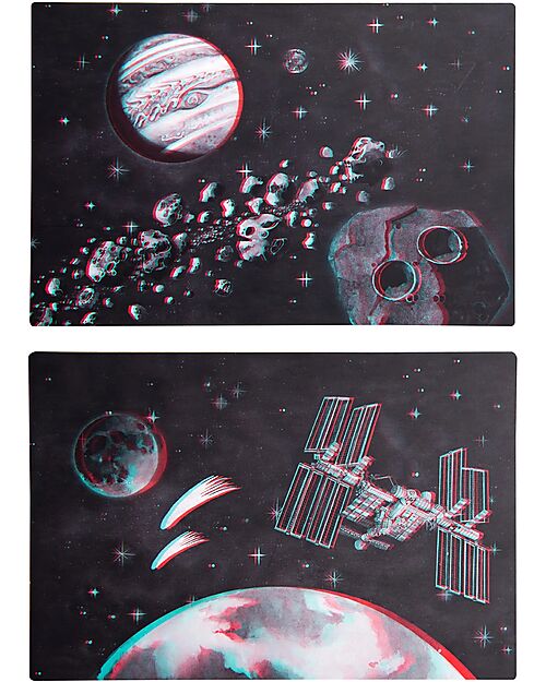 Moulin Roty Space Discovery Box - Le Jardin du Moulin - Italian / English - 75 Accessories STEM toys