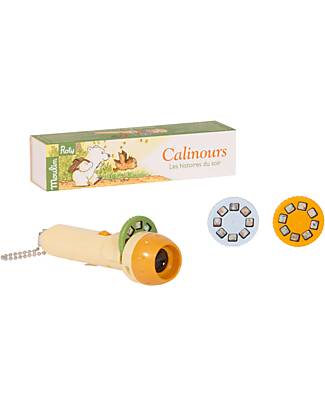 Moulin Roty Story Projection Torch - Calinours the Little Bear Story Making Games