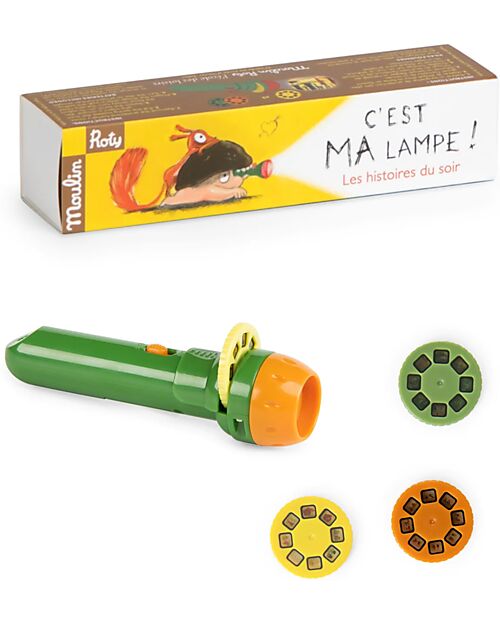 Moulin Roty Story Projection Torch - Squirrel by École des Loisirs Story Making Games