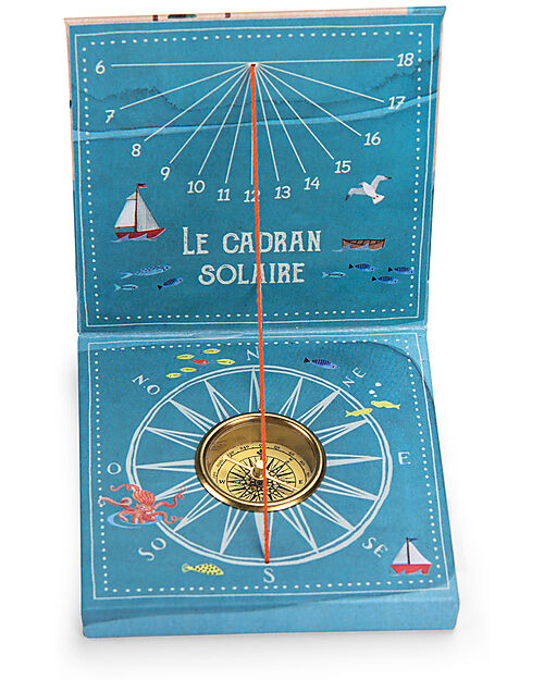 Moulin Roty The Explorer's Sundial - 8x8 cm STEM toys