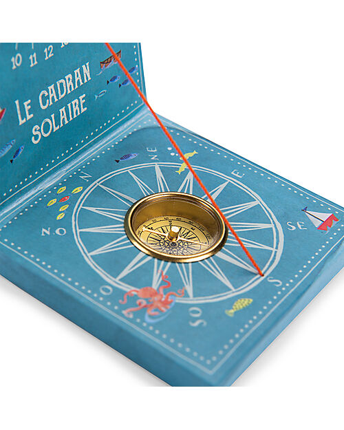 Moulin Roty The Explorer's Sundial - 8x8 cm STEM toys