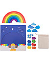 Moulin Roty The Rainbow Game - Les Popipop - to Learn Colours! Board Games