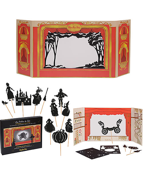 Moulin Roty Theatre and Shadow Puppets Story Making Games