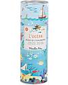 Moulin Roty Tin Can Puzzle - 96 pieces - Ocean Theme - with Magnifying Glass Puzzles