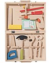 Moulin Roty Tool Box, La Grande Famille - Tools Included Wooden Toy Tools