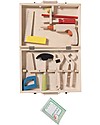 Moulin Roty Tool Box, La Grande Famille - Tools Included Wooden Toy Tools