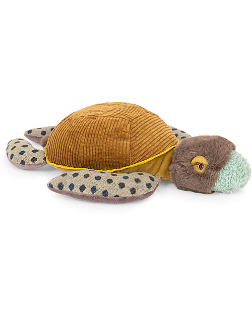 Moulin Roty Turtle Soft Toy - Brown - 36 cm Soft Toys