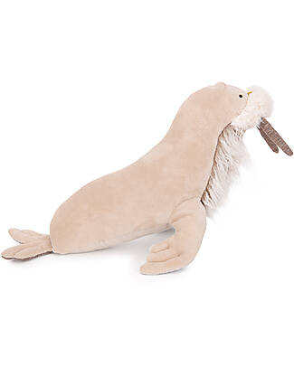 Moulin Roty Walrus Soft Toy - Beige - 70 cm Soft Toys