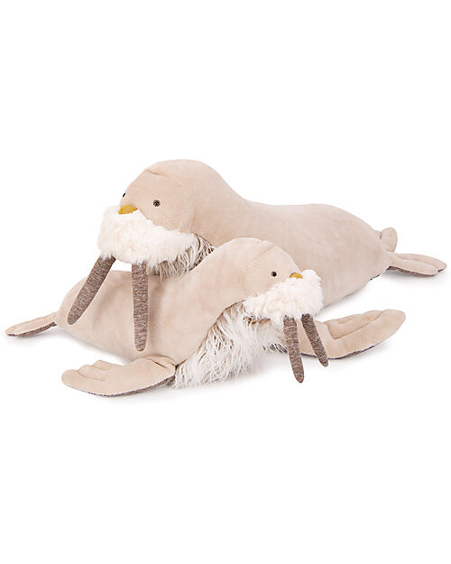 Moulin Roty Walrus Soft Toy - Beige - 70 cm Soft Toys