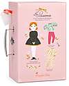 Moulin Roty Wardrobe Case with Doll and Clothes - Les Parisennes Dolls