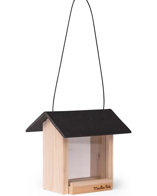 Moulin Roty Wooden Bird Feeder - Recycled Material Gardening Toys