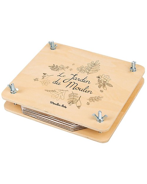 Moulin Roty Wooden Flower Press - Le Jardin Wooden Toy Tools