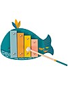 Moulin Roty Xylophone Whale - Le Voyage d'Olga - 18+ months Musical Instruments