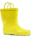 Mr.Tiggle Rubber Rain Boot with Cotton Lining - Yellow Wellies