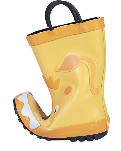 Mr.Tiggle Rubber Rain Boots - Cotton Lined - Lion Wellies