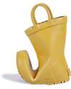 Mr.Tiggle Rubber Rain Boots - Cotton Lined - Matt Yellow Wellies