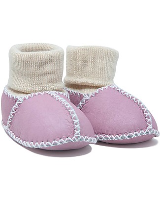 Mr.Tiggle Slippersocks Baby Slippers with socks - Pink Slippers