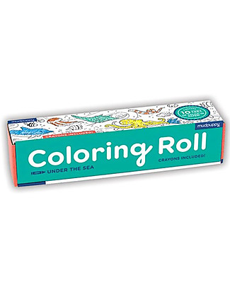 Mudpuppy Coloring Roll - Under the Sea - 3 Metres of Fun! Colouring Activities