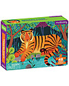 Mudpuppy Mini Puzzle Bengal Tiger - 48 Pieces - Perfect for Travel Puzzles