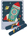 Mudpuppy Puzzle Sticks, Transportation - 6 Different Images in Recycled Paper! Puzzles
