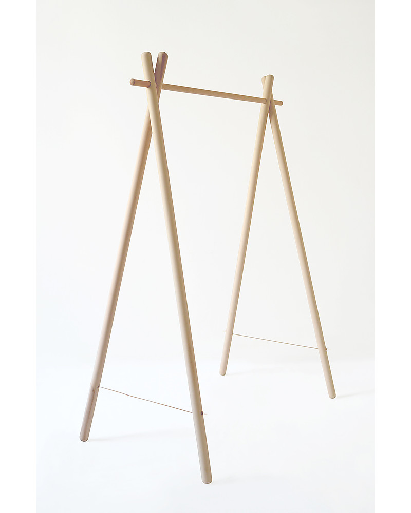 wooden clothing rack on Mum And Dad Factory Beech Wood Children S Clothes Rack 127 Cm Tall Made In France Unisex Bambini