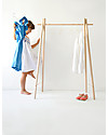 Mum and Dad Factory Beech Wood Children’s Clothes Rack, 127 cm tall - Made in France! Hangers