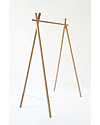 Mum and Dad Factory Beech Wood Children’s Clothes Rack, 127 cm tall - Made in France! Hangers