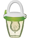 Munchkin Baby Food Feeder with Cap for Purees and Baby Food - Green Dummies & Soothers