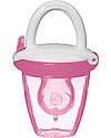 Munchkin Baby Food Feeder with Cap for Purees and Baby Food - Pink Dummies & Soothers