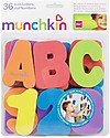Munchkin Foam Bath Letters and Numbers, Set of 36 - Completely non-toxic! Creative Toys