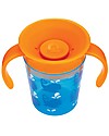 Munchkin Trainer Cup Miracle® 360°, 180 ml - Whales, with handles Cups