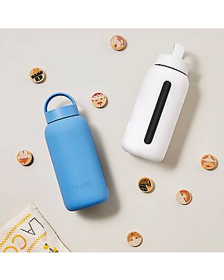 Muuki Bottle - Borosilicate Glass - Nimbus Cloud - 750 ml - Reduce Plastic! Non-Thermal Water Bottles