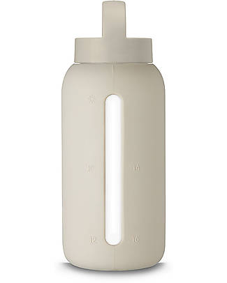 Muuki Bottle - Borosilicate Glass - Summer Sand - 750 ml - Reduce Plastic! Non-Thermal Water Bottles
