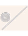 Muuki Cap with Straw for Muuki Bottle - Lounge Straw + Cap - White Bottle Accessories