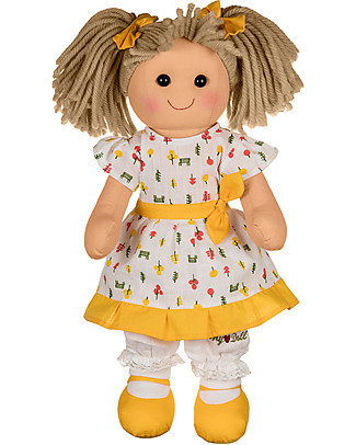 My Doll Ayla Doll with Yellow Dress - Handmade - 42 cm Dolls
