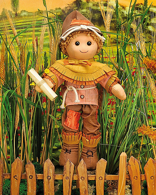 My Doll Scarecrow Doll by "The Wizard of Oz" - Handmade - 42 cm Dolls