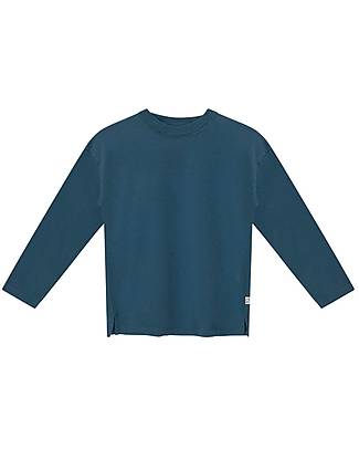 My Little Cozmo Long-sleeved T-shirt - Blue - GOTS Cotton Long Sleeves Tops