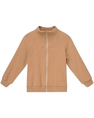 My Little Cozmo Organic Knit Jacket - Grigio Chiaro Sweatshirts