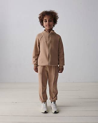 My Little Cozmo Organic Knit Jacket - Grigio Chiaro Sweatshirts